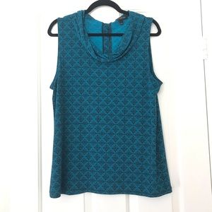Banana Republic Teal Sleeveless Top